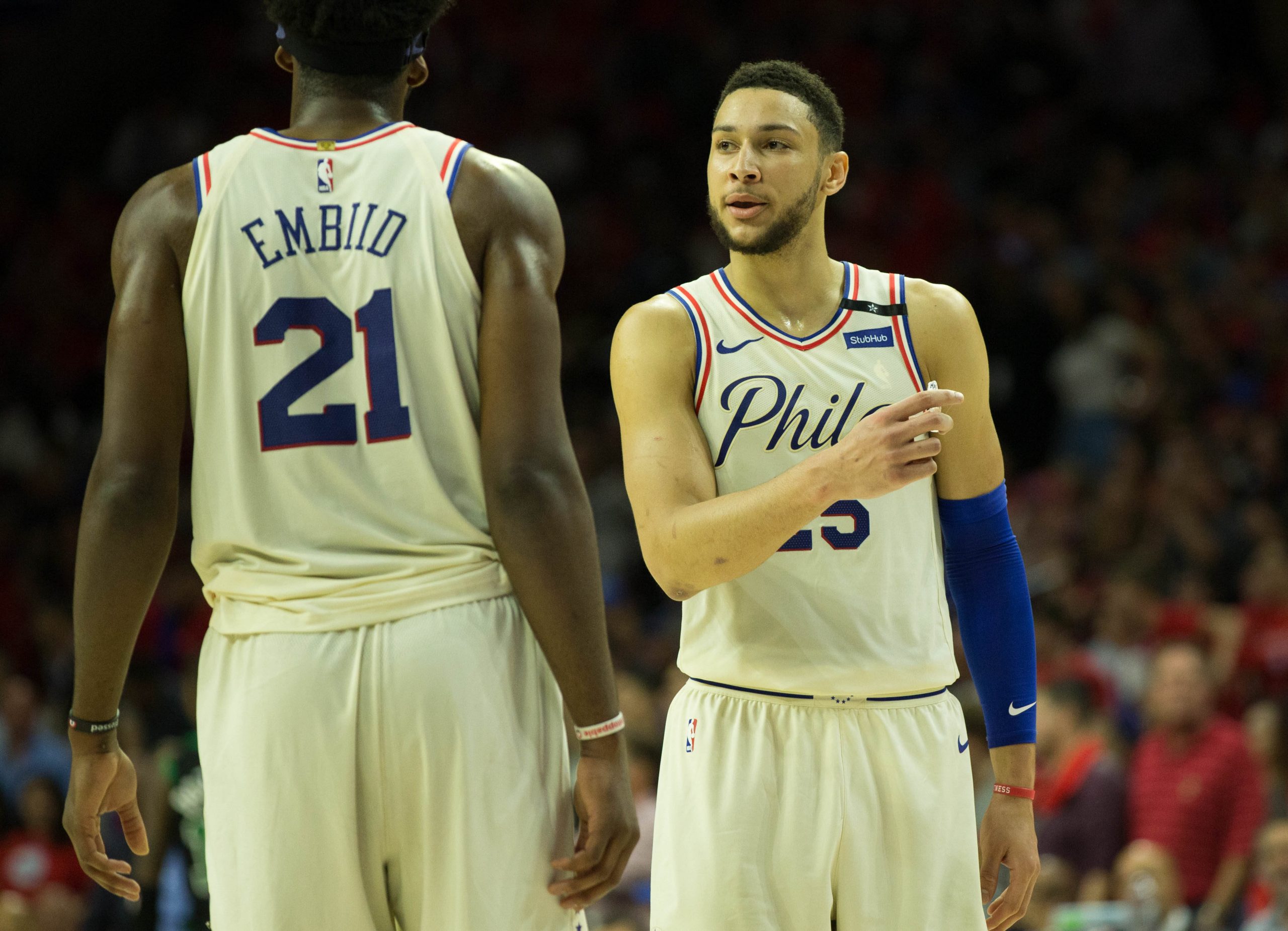 NBA: Playoffs-Boston Celtics at Philadelphia 76ers