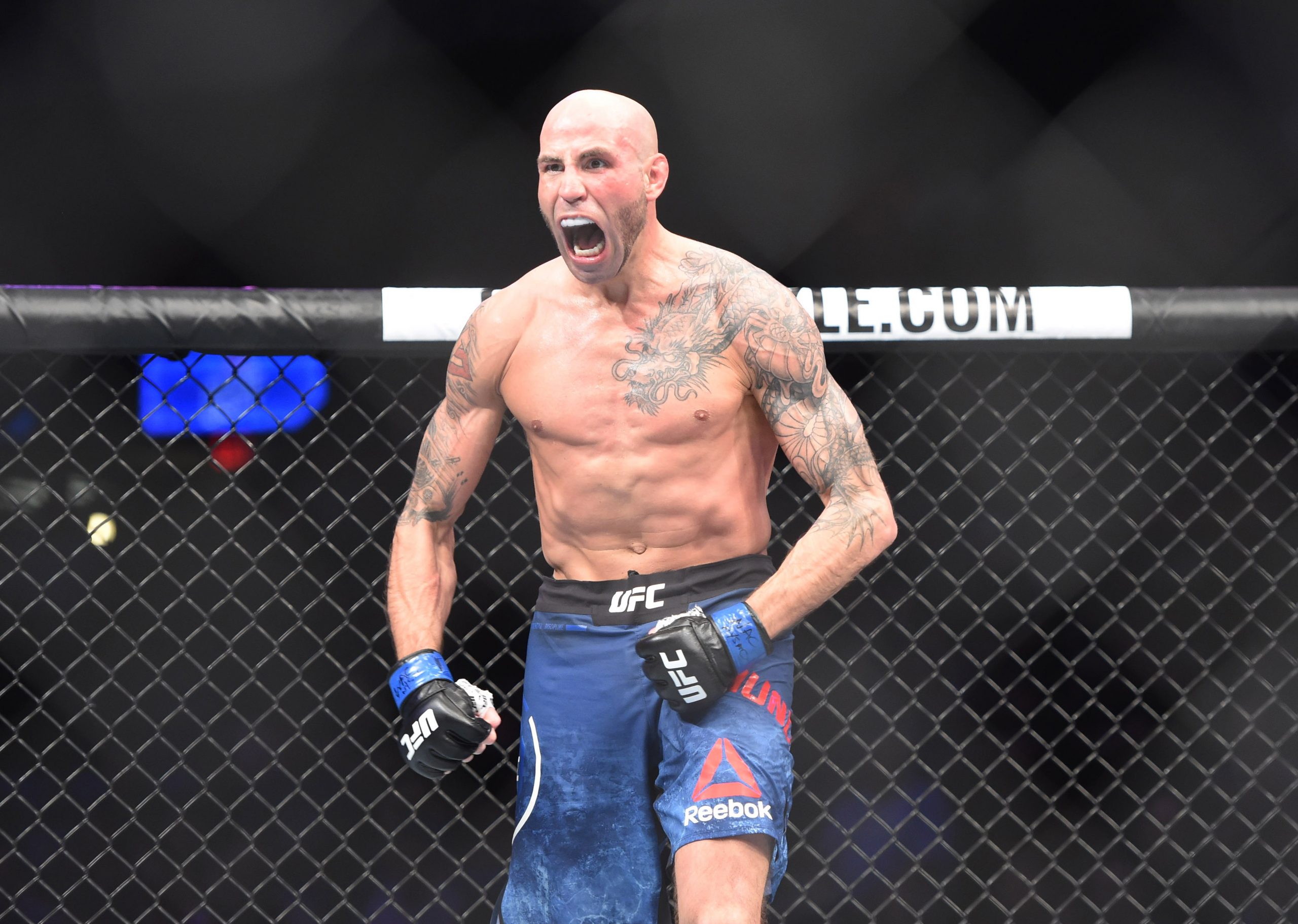 MMA: UFC Fight Night-Utica- Ellenberger vs. Saunders