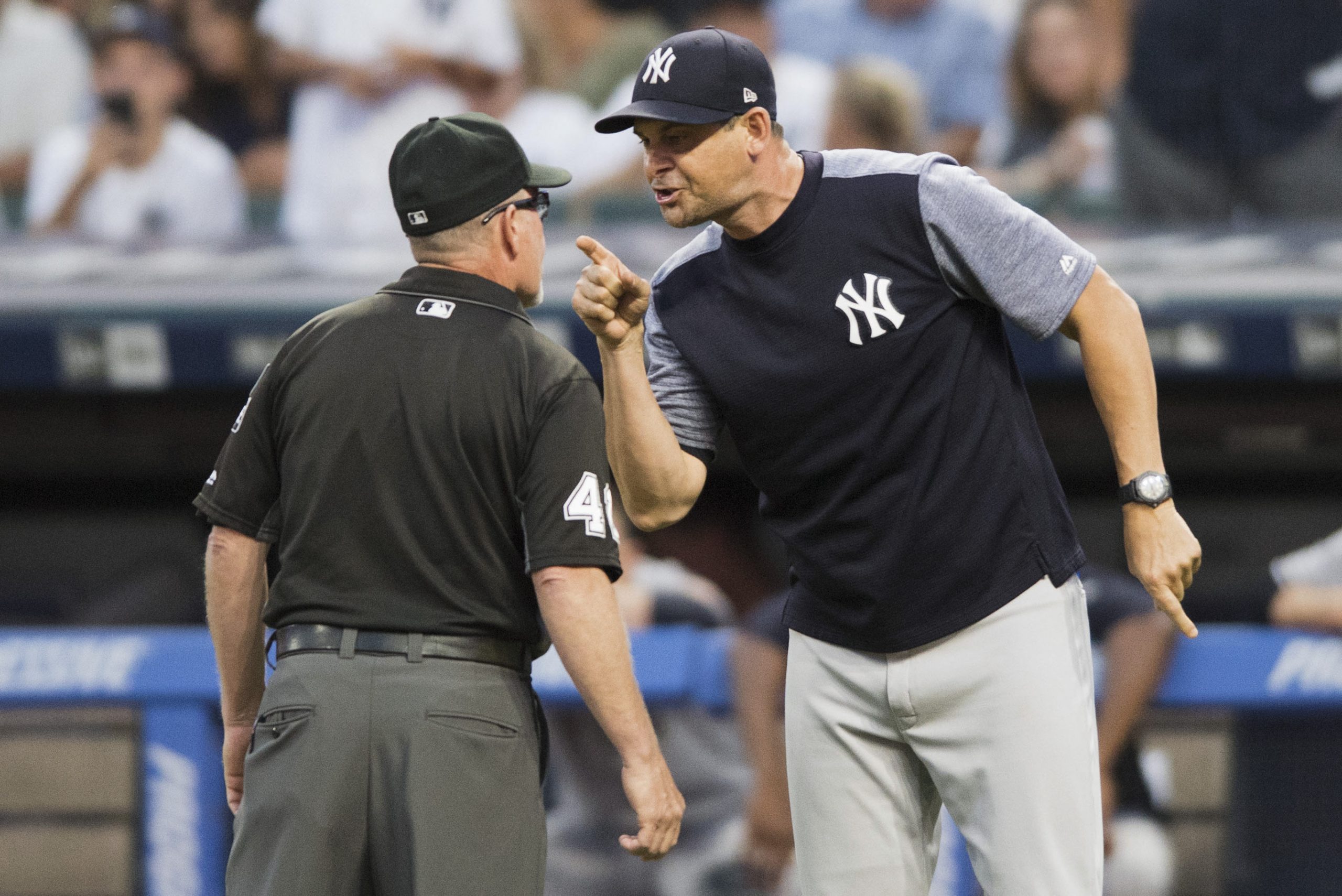 MLB: New York Yankees at Cleveland Indians