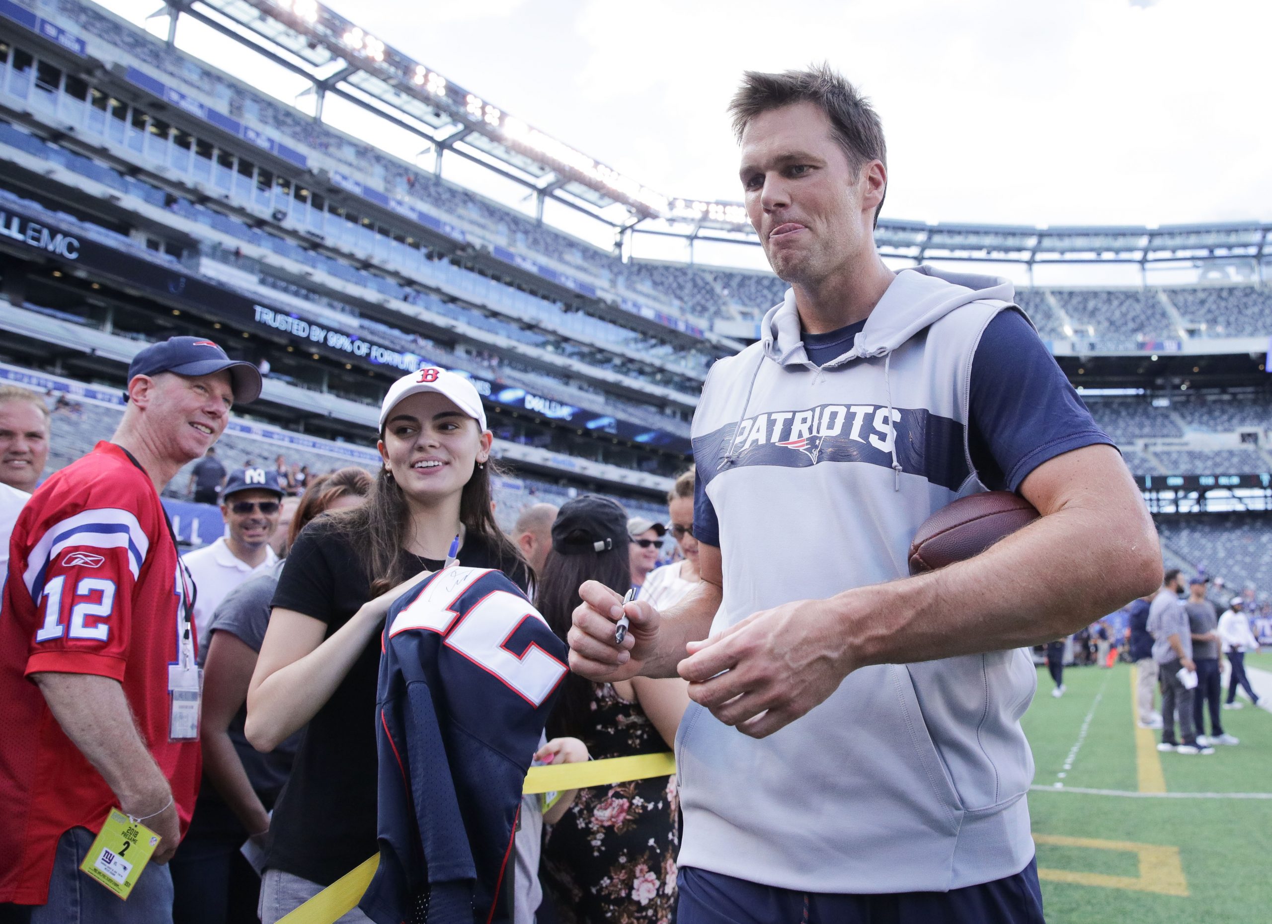 NFL: New England Patriots at New York Giants