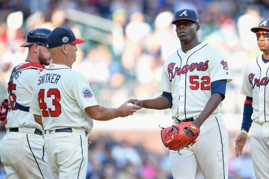 MLB: Milwaukee Brewers at Atlanta Braves