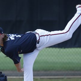 MLB: Atlanta Braves-Workouts