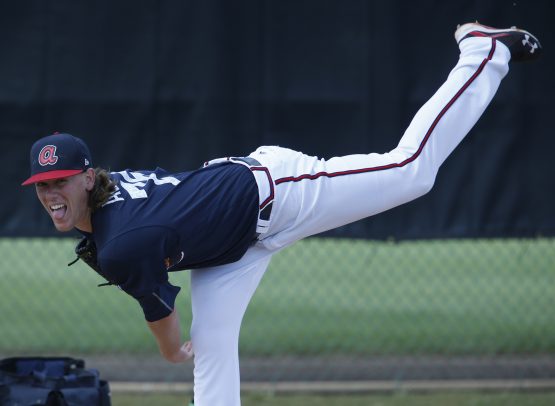 MLB: Atlanta Braves-Workouts
