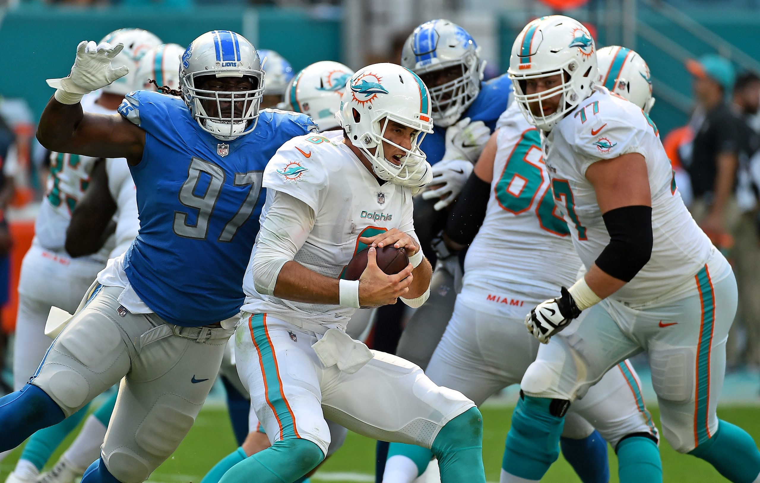 NFL: Detroit Lions at Miami Dolphins