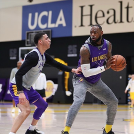 LeBron James, Lonzo Ball