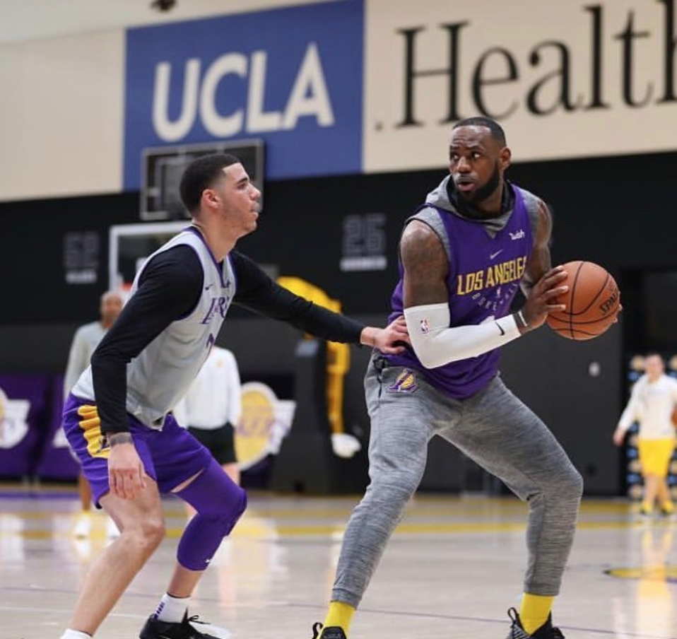 LeBron James, Lonzo Ball