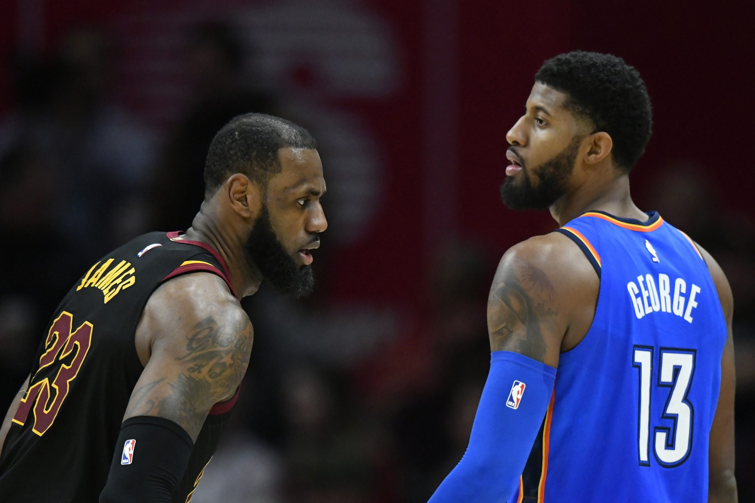 Paul George, LeBron James