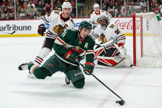 NHL: Chicago Blackhawks at Minnesota Wild