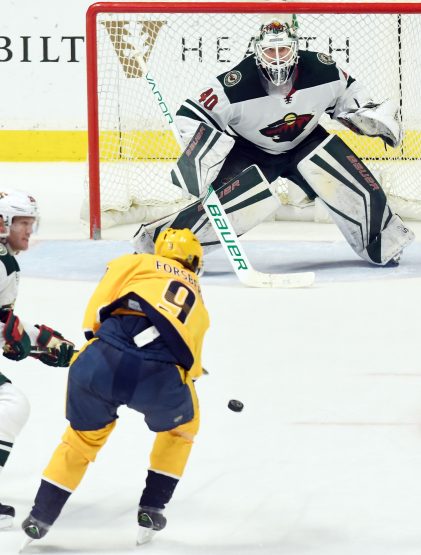 NHL: Minnesota Wild at Nashville Predators