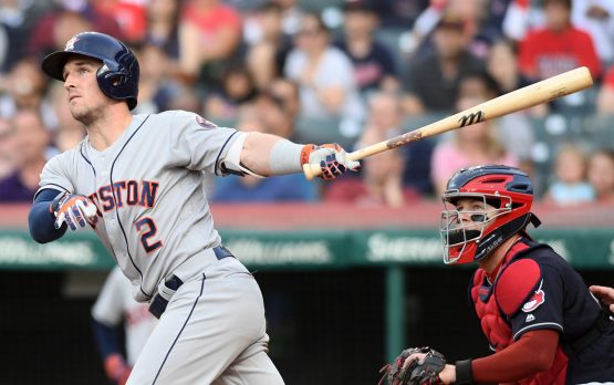 MLB: Houston Astros at Cleveland Indians