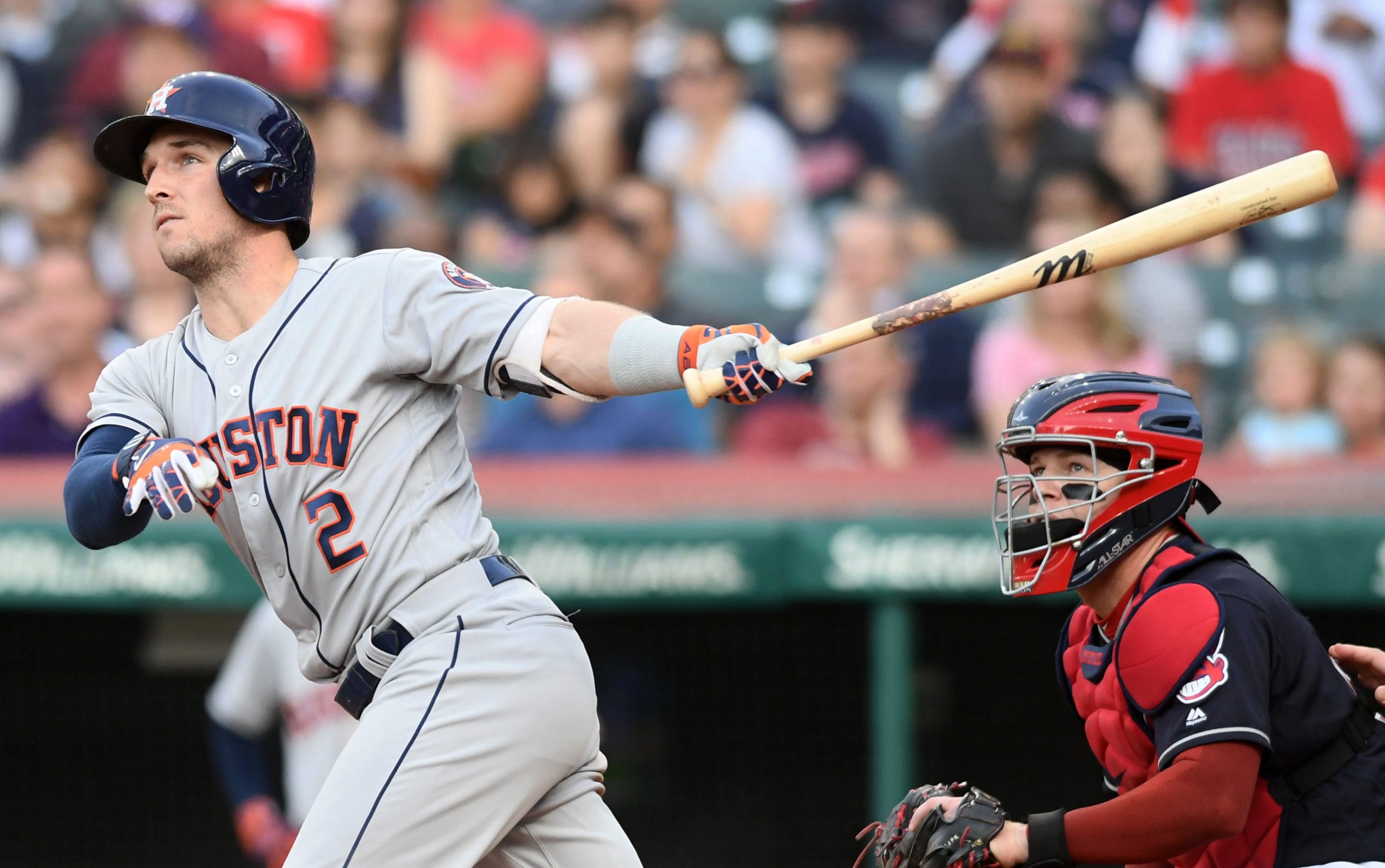 MLB: Houston Astros at Cleveland Indians