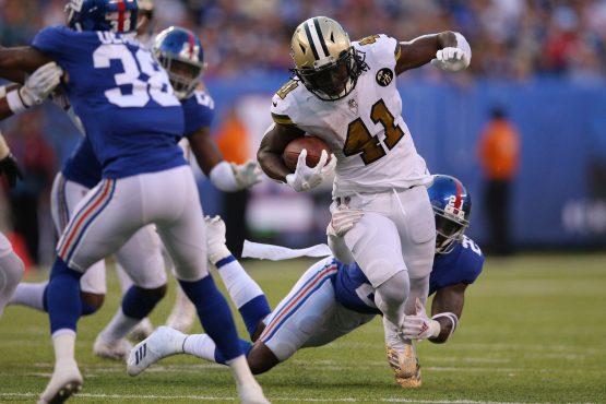 NFL: New Orleans Saints at New York Giants