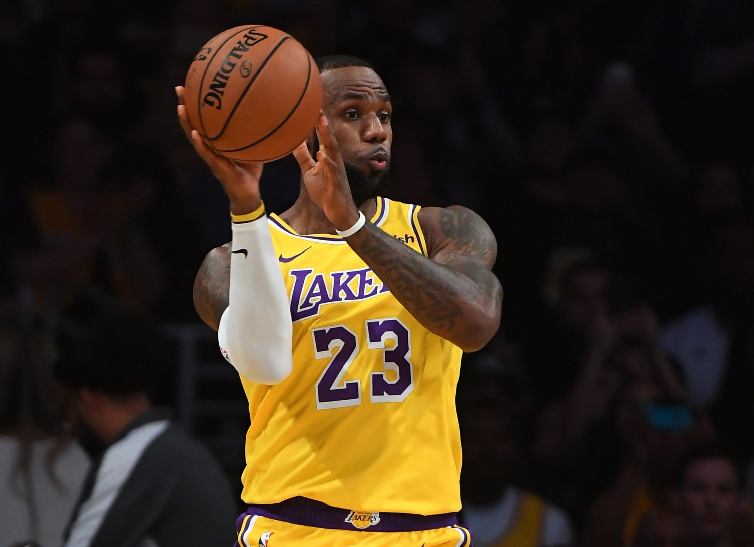 NBA: Preseason-Denver Nuggets at Los Angeles Lakers