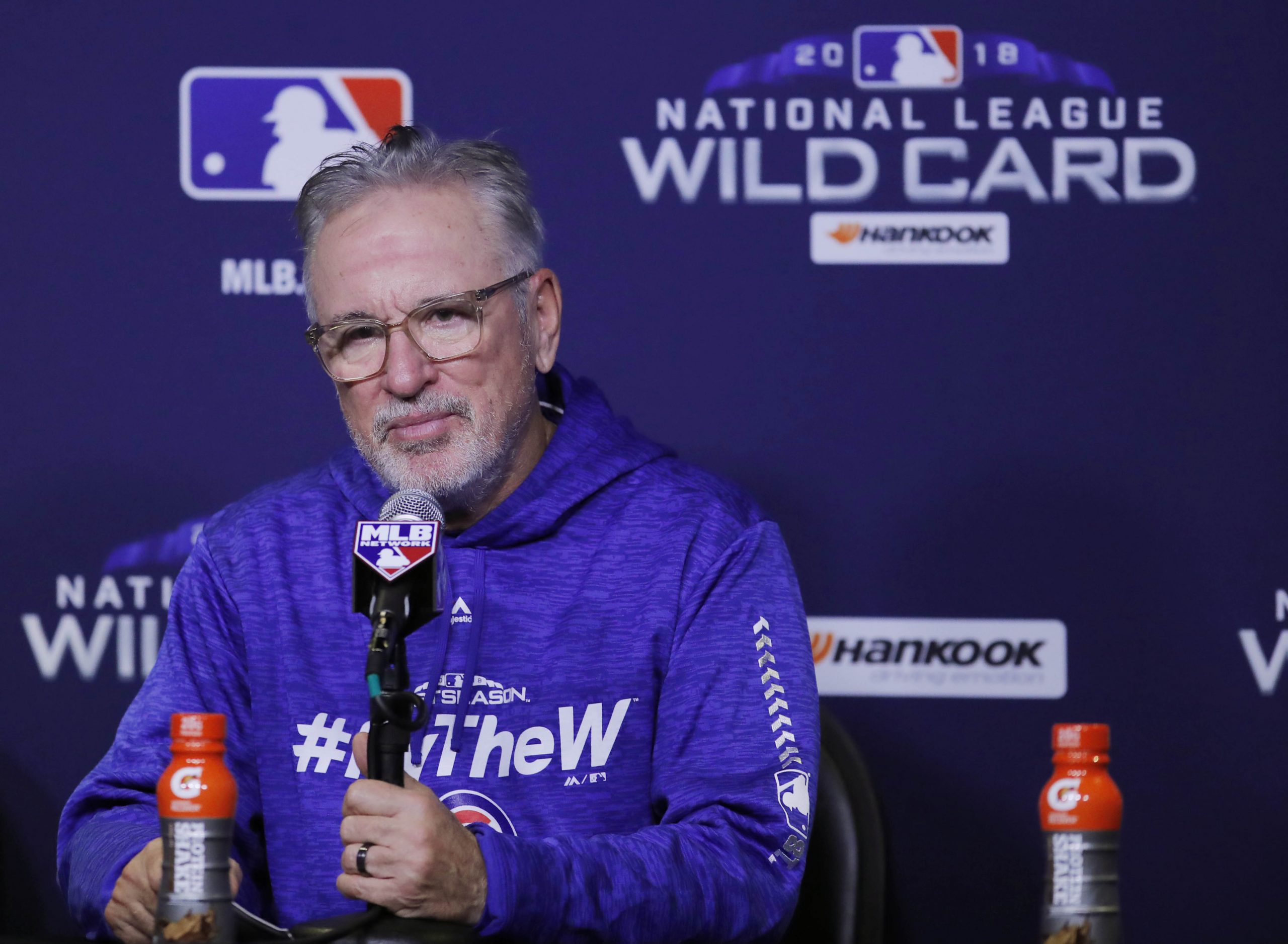 MLB: NL Wild Card-Colorado Rockies at Chicago Cubs