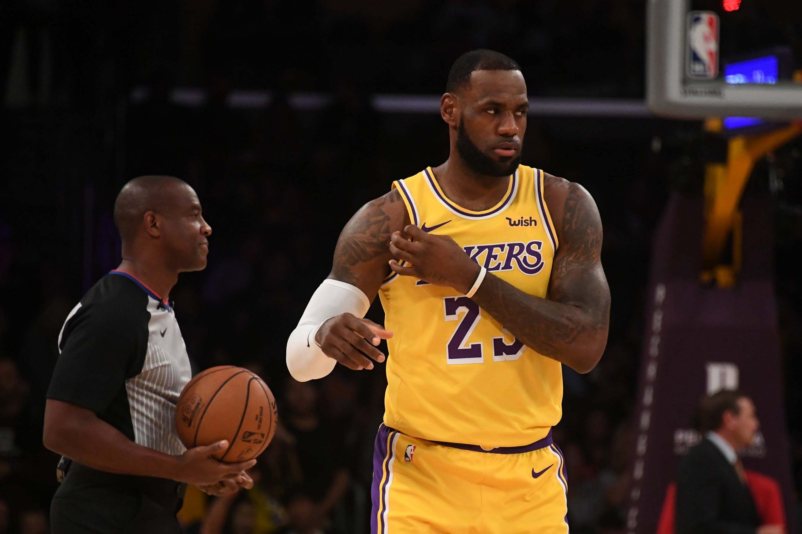 NBA: Preseason-Sacramento Kings at Los Angeles Lakers