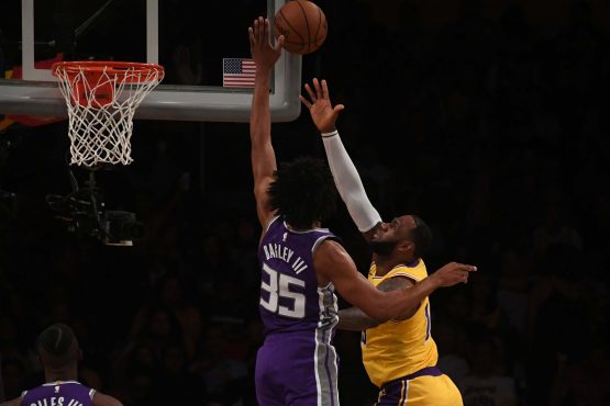 NBA: Preseason-Sacramento Kings at Los Angeles Lakers