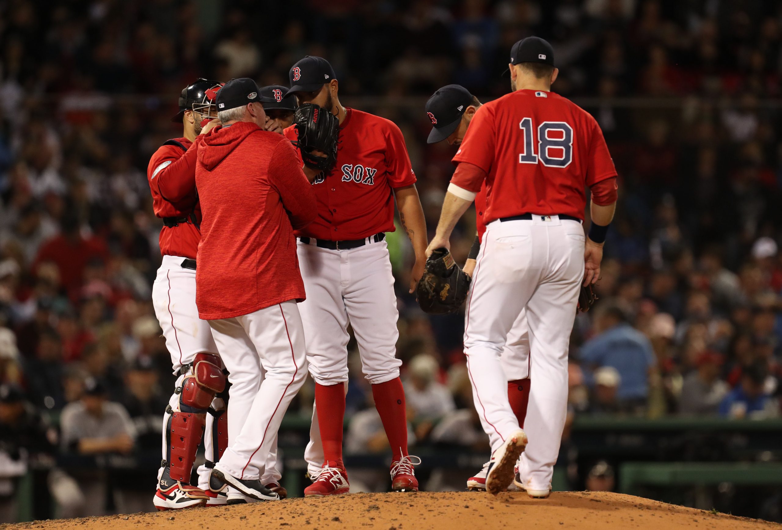 MLB: ALDS-New York Yankees at Boston Red Sox