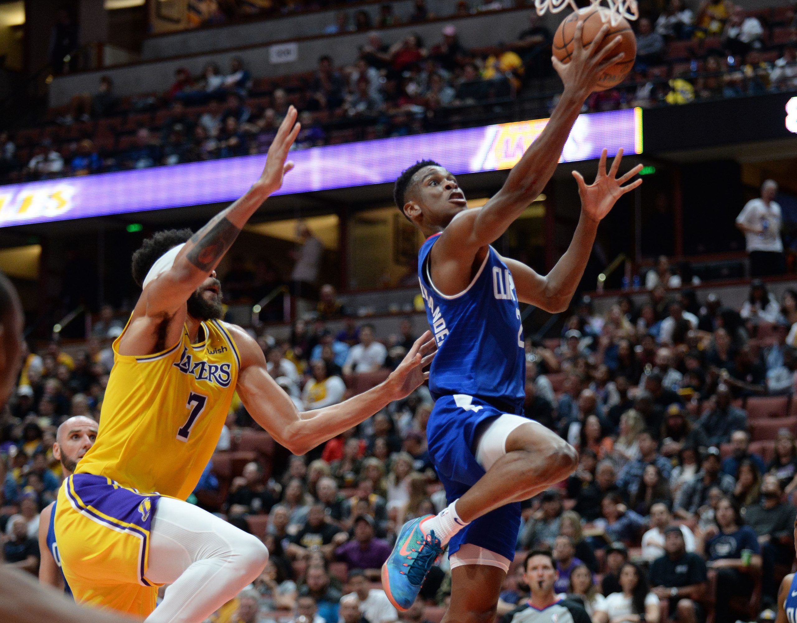 NBA: Preseason-Los Angeles Clippers at Los Angeles Lakers