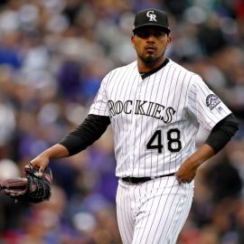 MLB: NLDS-Milwaukee Brewers at Colorado Rockies