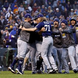 MLB: NLDS-Milwaukee Brewers at Colorado Rockies