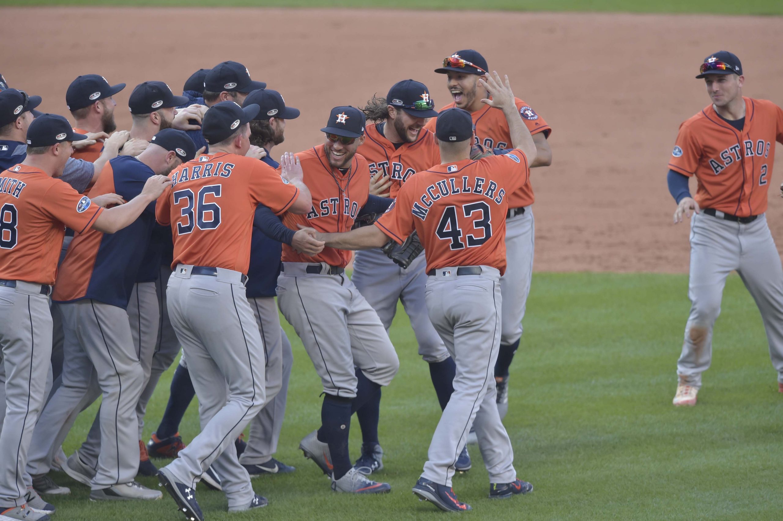 MLB: ALDS-Houston Astros at Cleveland Indians