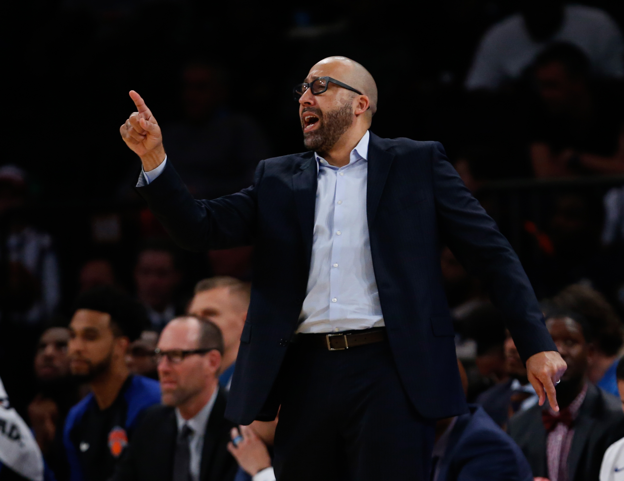 NBA: Preseason-New Orleans Pelicans at New York Knicks