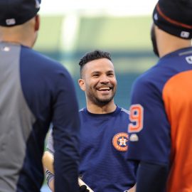 MLB: ALCS-Workouts