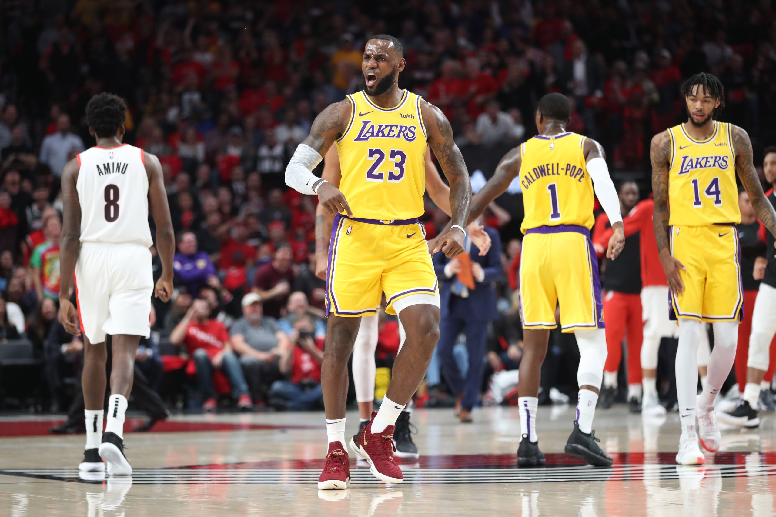 LeBron James, Lakers