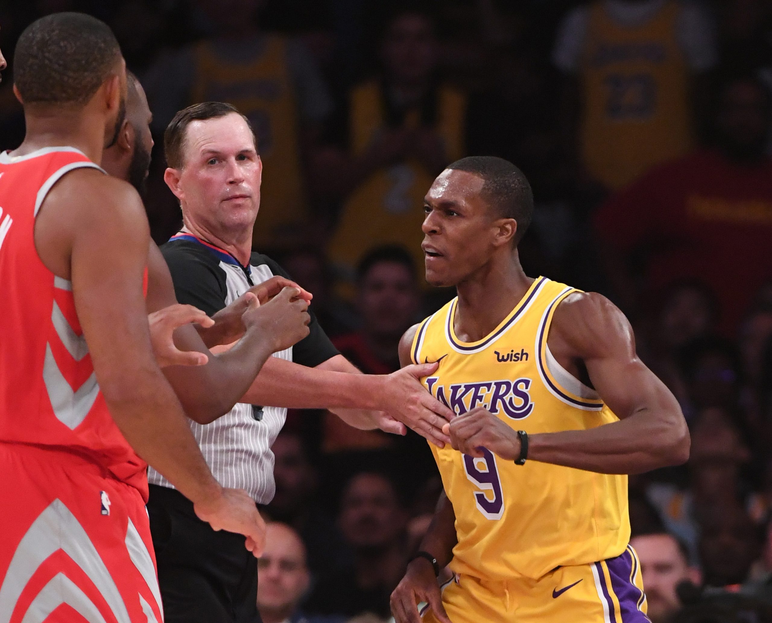 NBA: Houston Rockets at Los Angeles Lakers