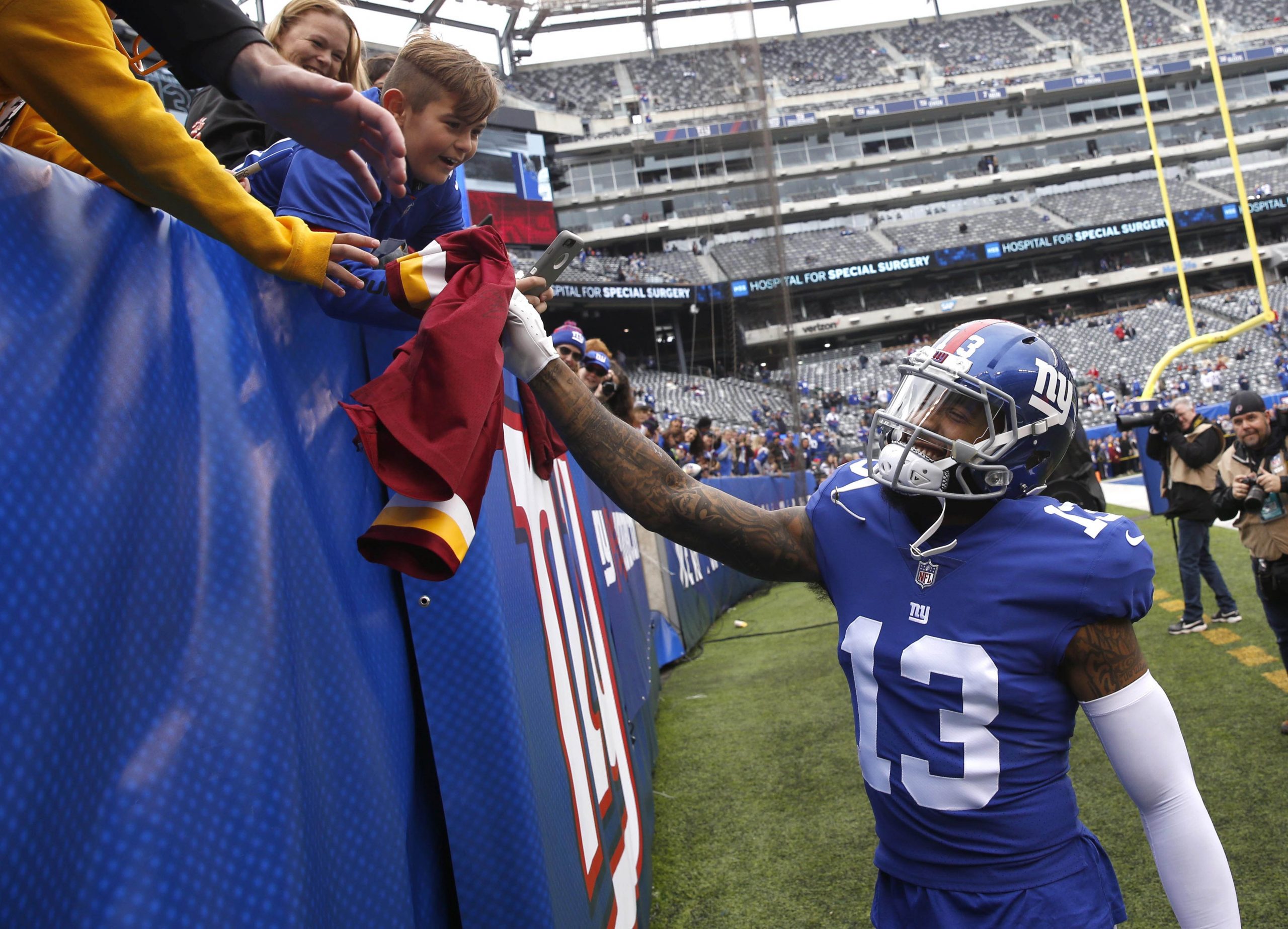 NFL: Washington Redskins at New York Giants