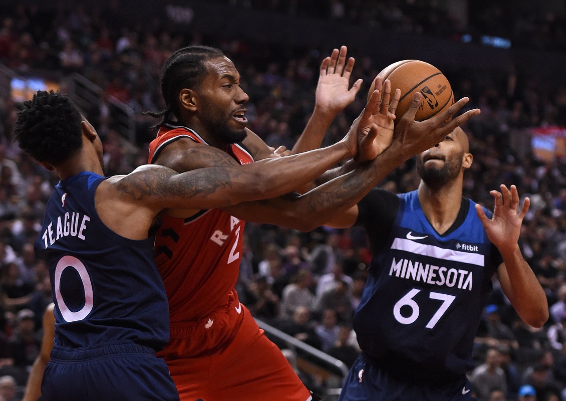 Timberwolves and Raptors