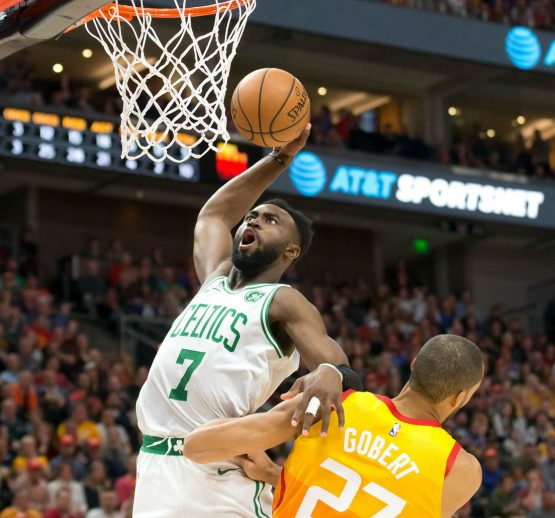 Brown over Gobert