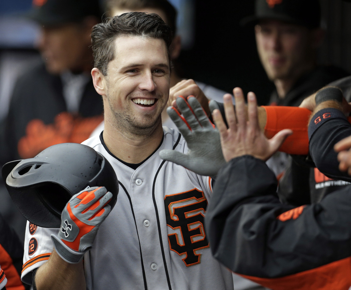 USP MLB: SAN FRANCISCO GIANTS AT NEW YORK METS S BBN USA NY