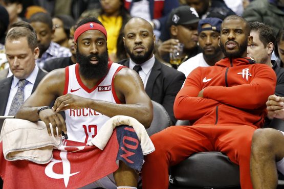 Chris Paul and James Harden
