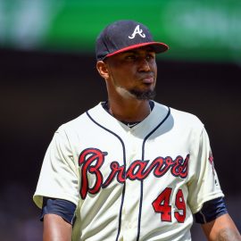 MLB: Arizona Diamondbacks at Atlanta Braves