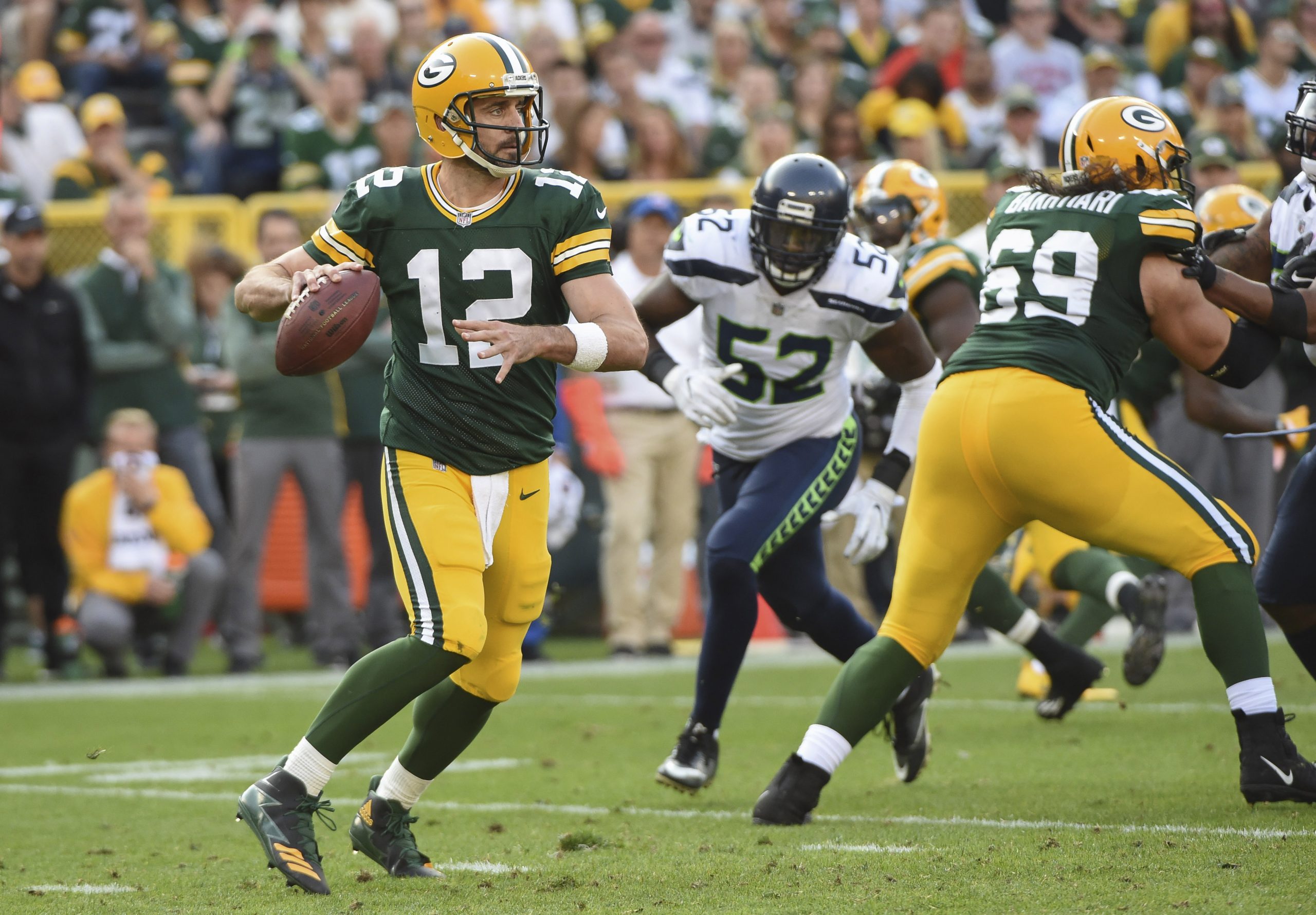 NFL: Seattle Seahawks at Green Bay Packers