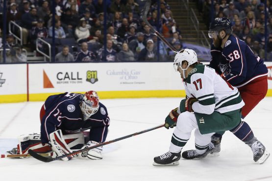 NHL: Minnesota Wild at Columbus Blue Jackets