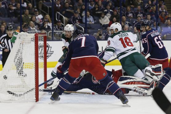 NHL: Minnesota Wild at Columbus Blue Jackets