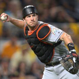 Miami Marlins Catcher J.T. Realmuto