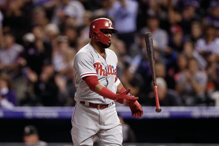 MLB: Philadelphia Phillies at Colorado Rockies