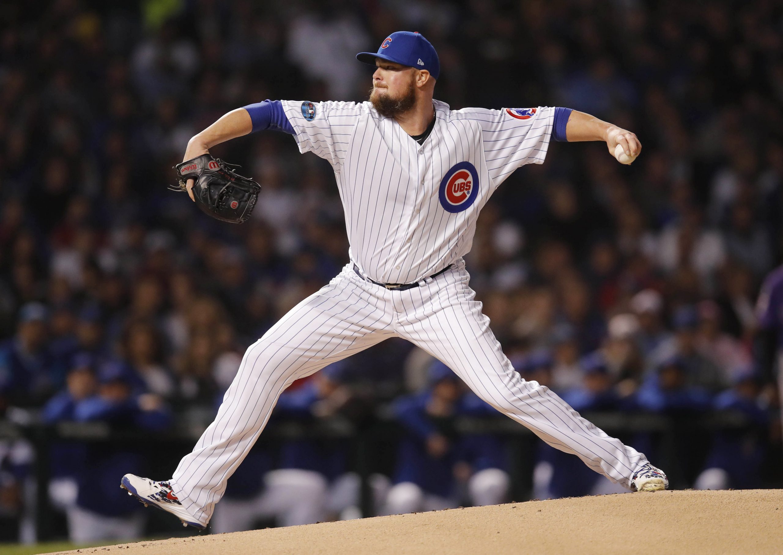 MLB: NL Wild Card-Colorado Rockies at Chicago Cubs