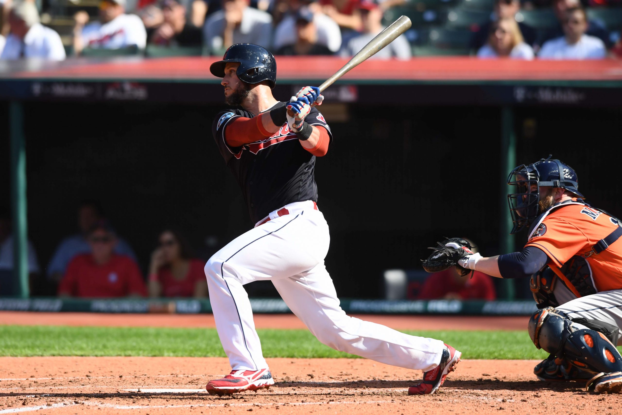 MLB: ALDS-Houston Astros at Cleveland Indians