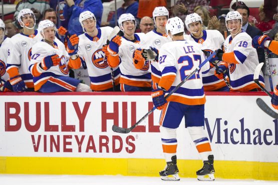 NHL: New York Islanders at Carolina Hurricanes
