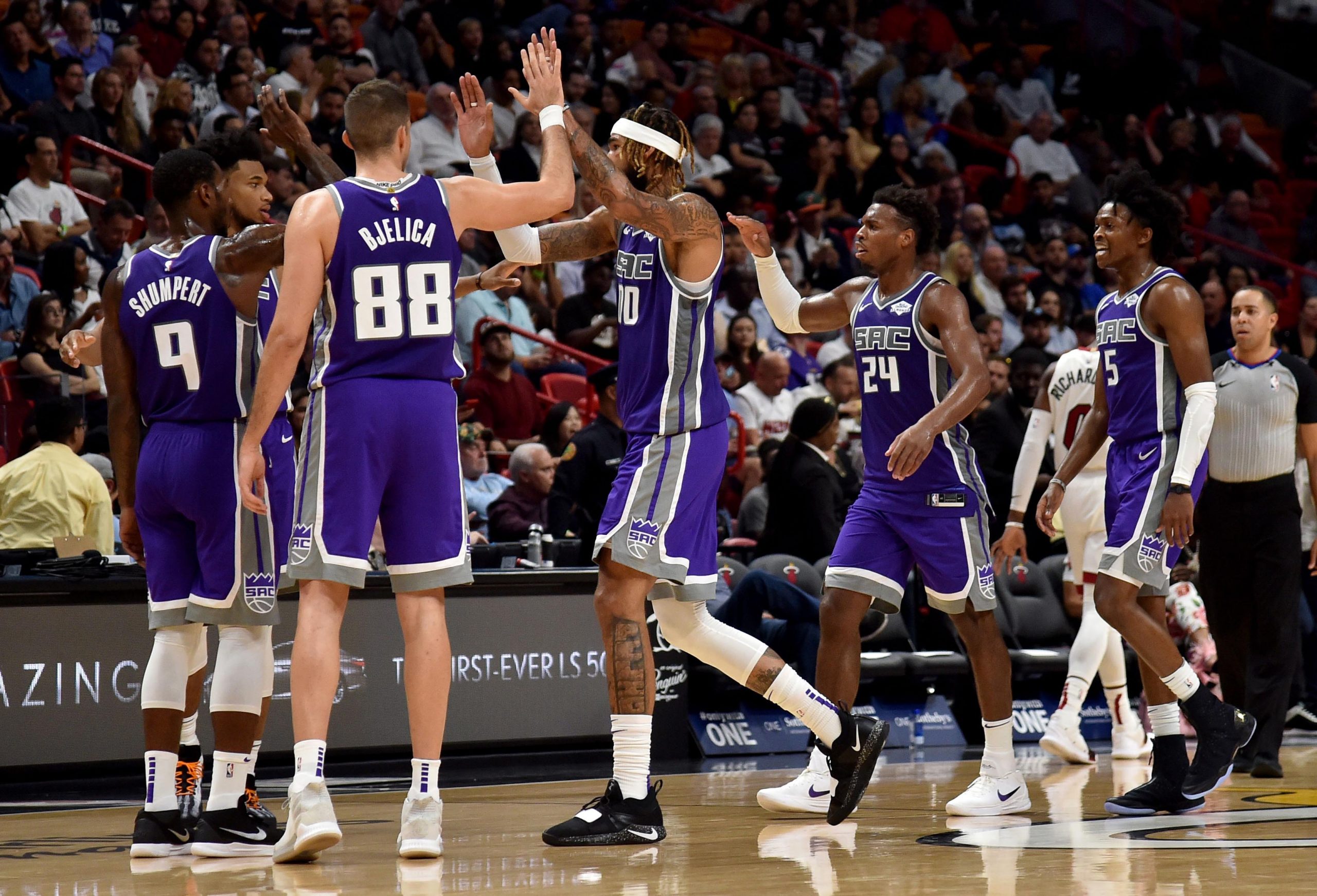 NBA: Sacramento Kings at Miami Heat