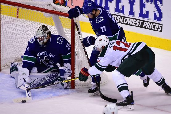 NHL: Minnesota Wild at Vancouver Canucks