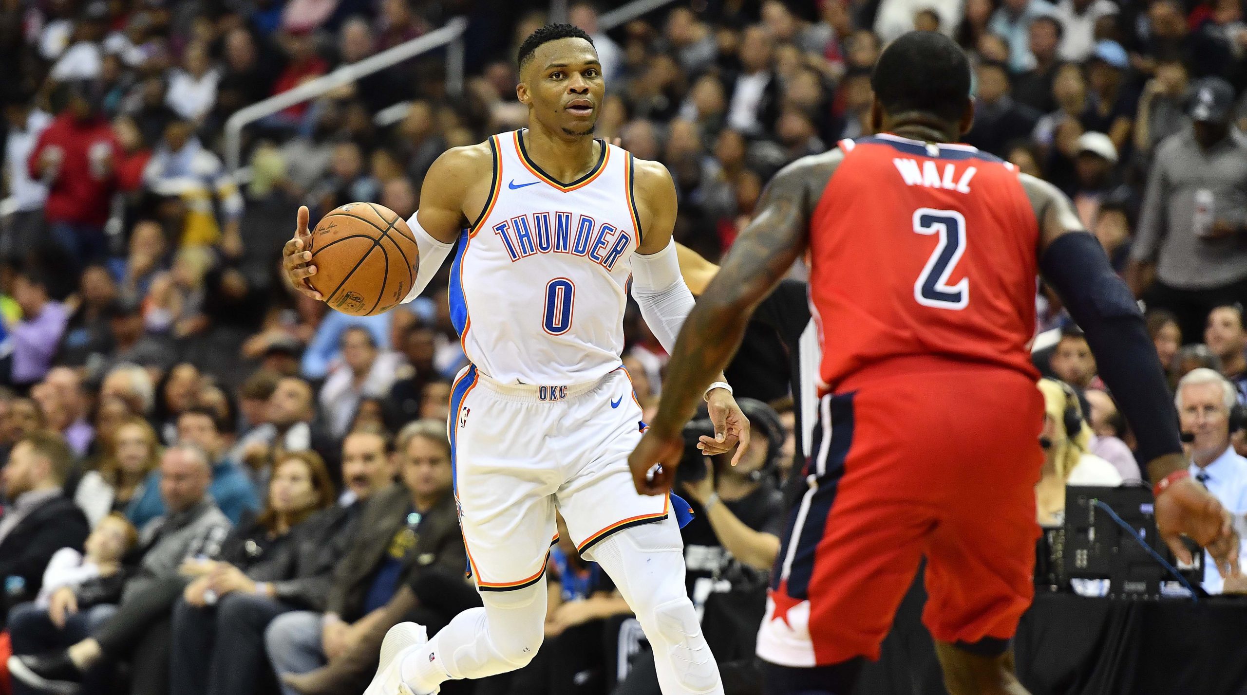 NBA: Oklahoma City Thunder at Washington Wizards