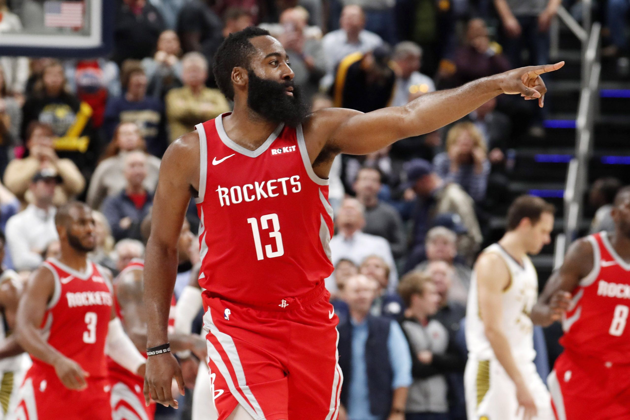 NBA: Houston Rockets at Indiana Pacers