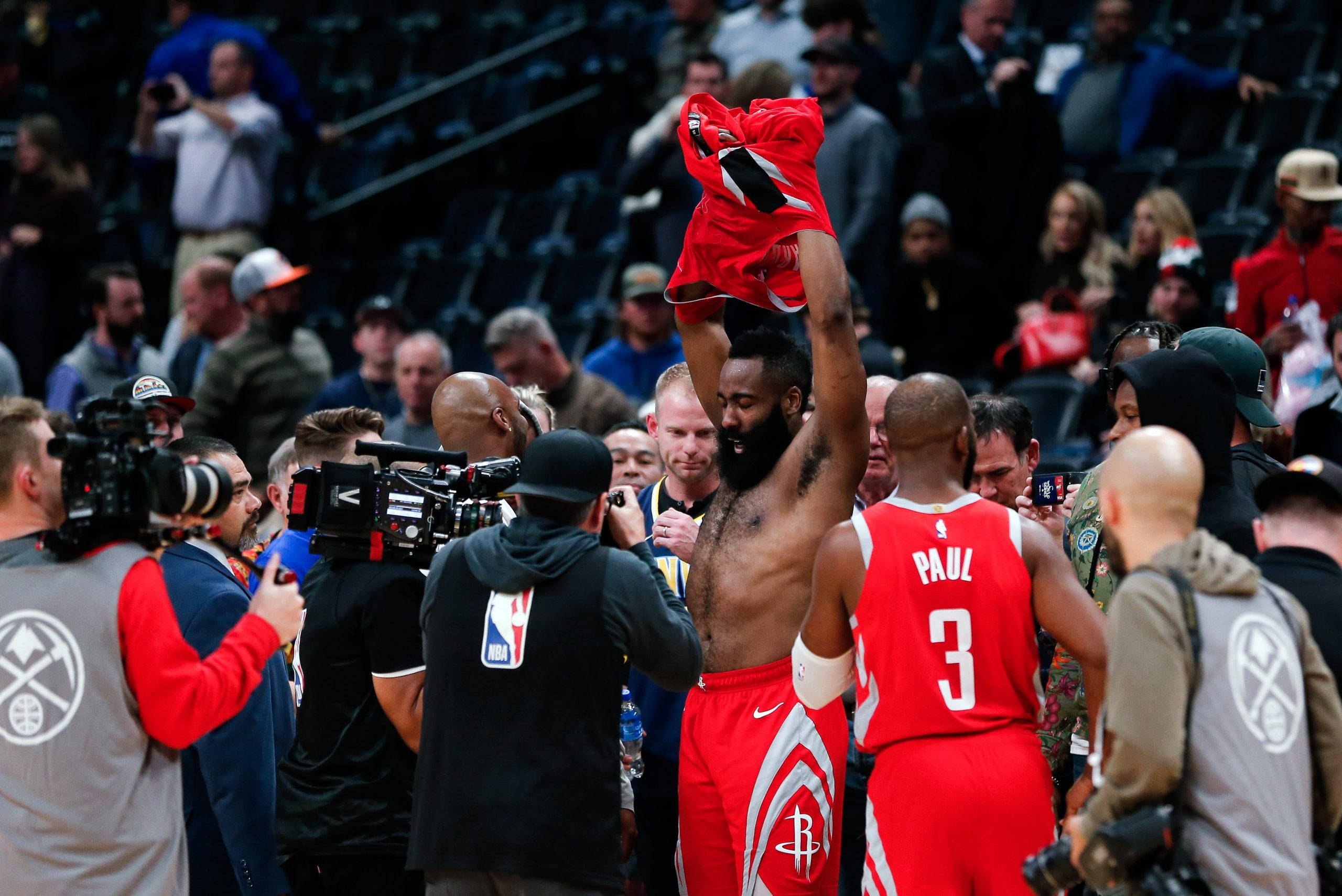 NBA: Houston Rockets at Denver Nuggets
