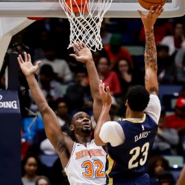 NBA: New York Knicks at New Orleans Pelicans