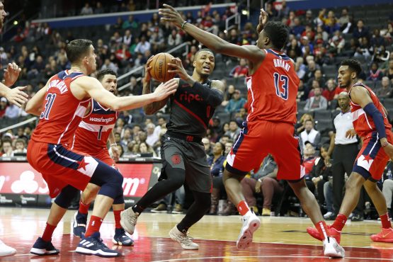 NBA: Portland Trail Blazers at Washington Wizards